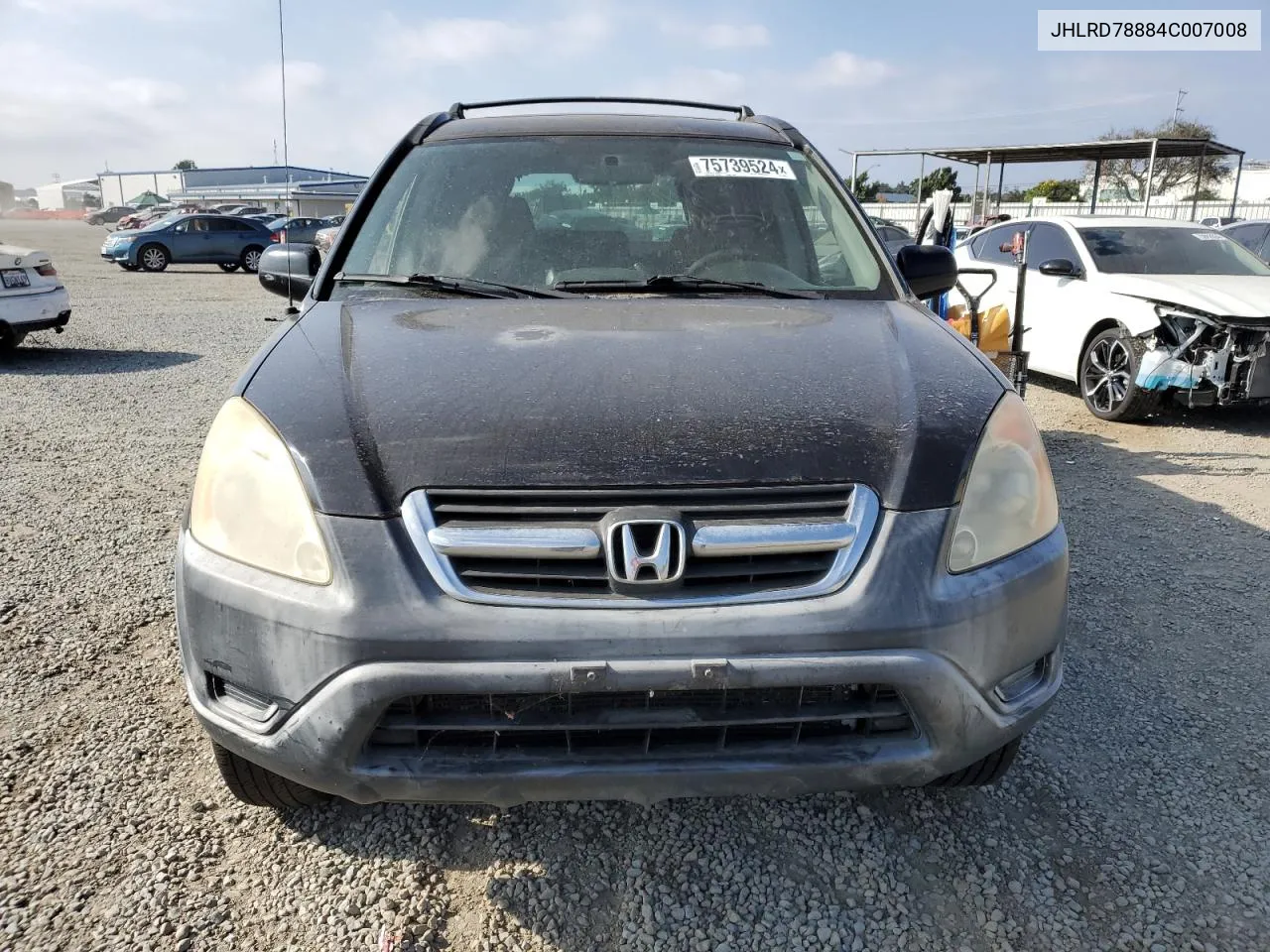 JHLRD78884C007008 2004 Honda Cr-V Ex