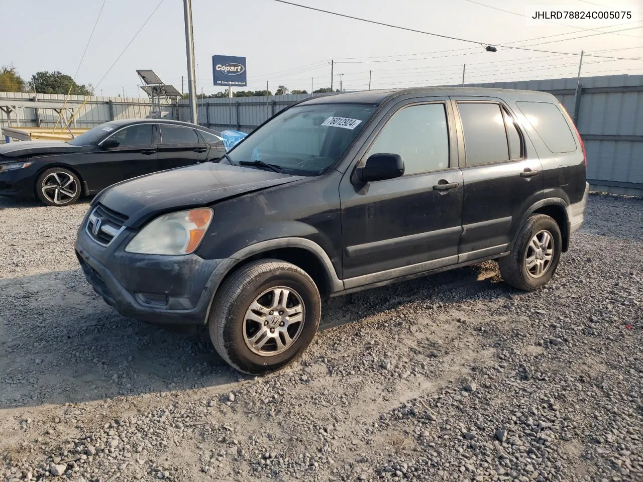 2004 Honda Cr-V Ex VIN: JHLRD78824C005075 Lot: 76012924