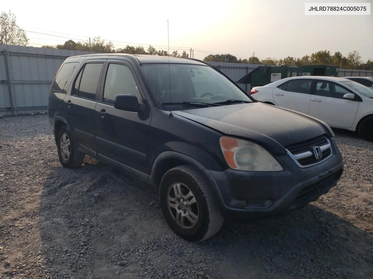 2004 Honda Cr-V Ex VIN: JHLRD78824C005075 Lot: 76012924