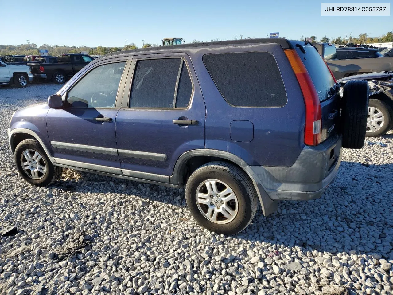 2004 Honda Cr-V Ex VIN: JHLRD78814C055787 Lot: 76075684