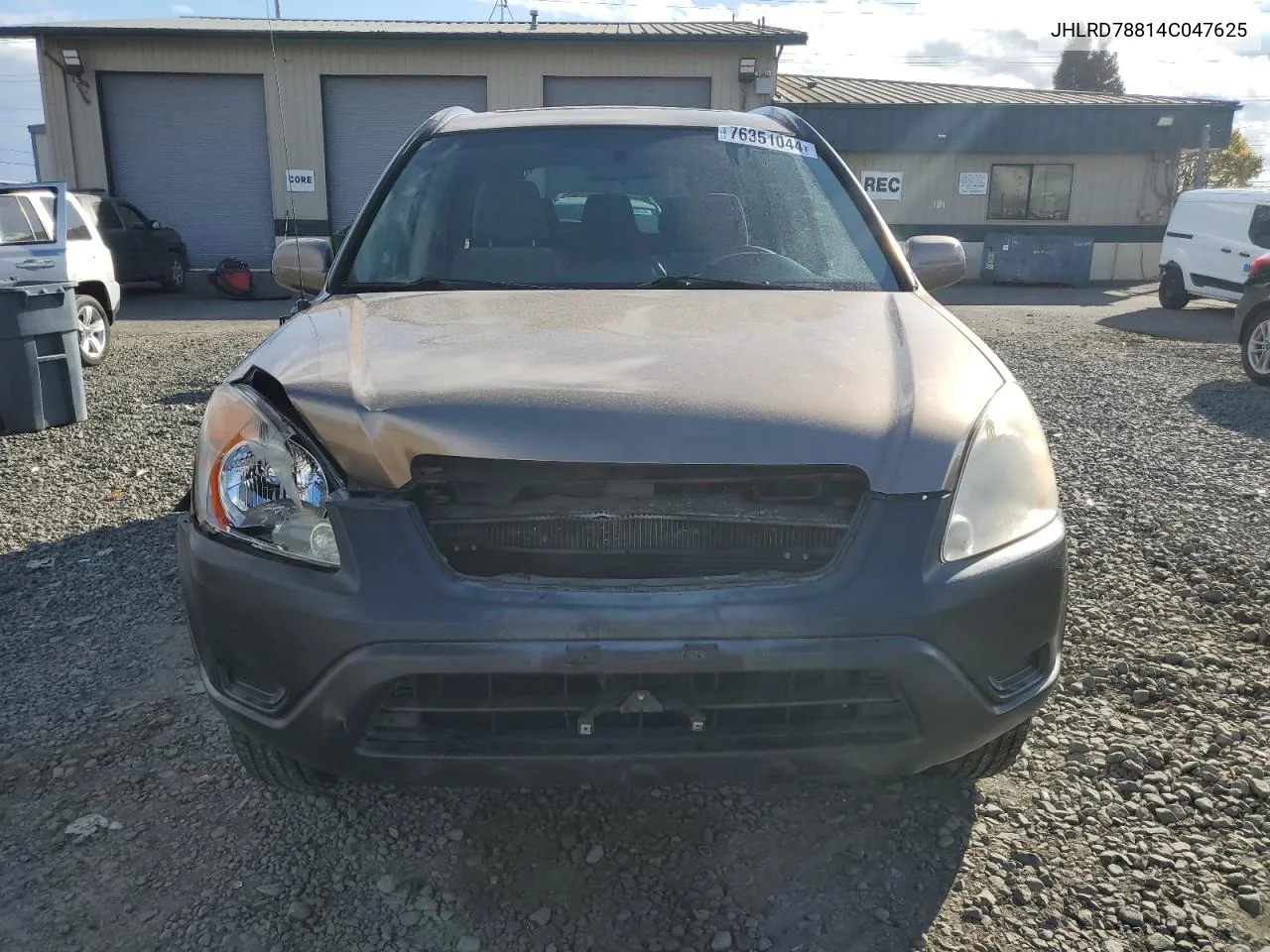 2004 Honda Cr-V Ex VIN: JHLRD78814C047625 Lot: 76351044