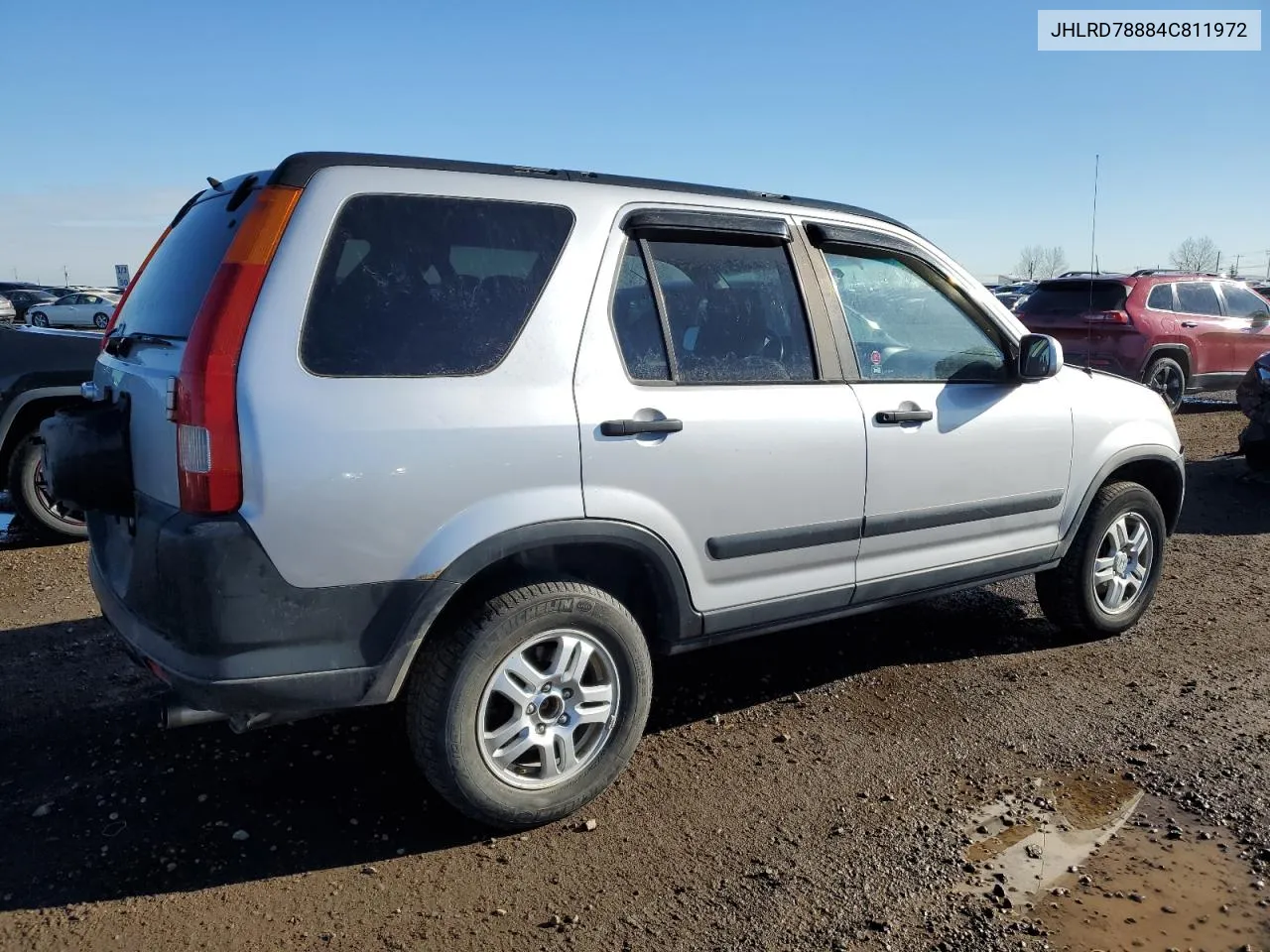 2004 Honda Cr-V Ex VIN: JHLRD78884C811972 Lot: 76735034