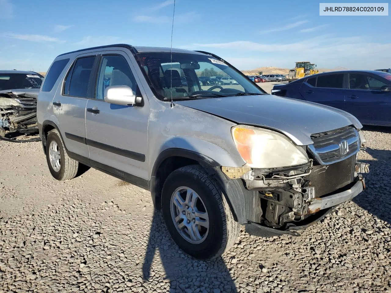 2004 Honda Cr-V Ex VIN: JHLRD78824C020109 Lot: 76919574