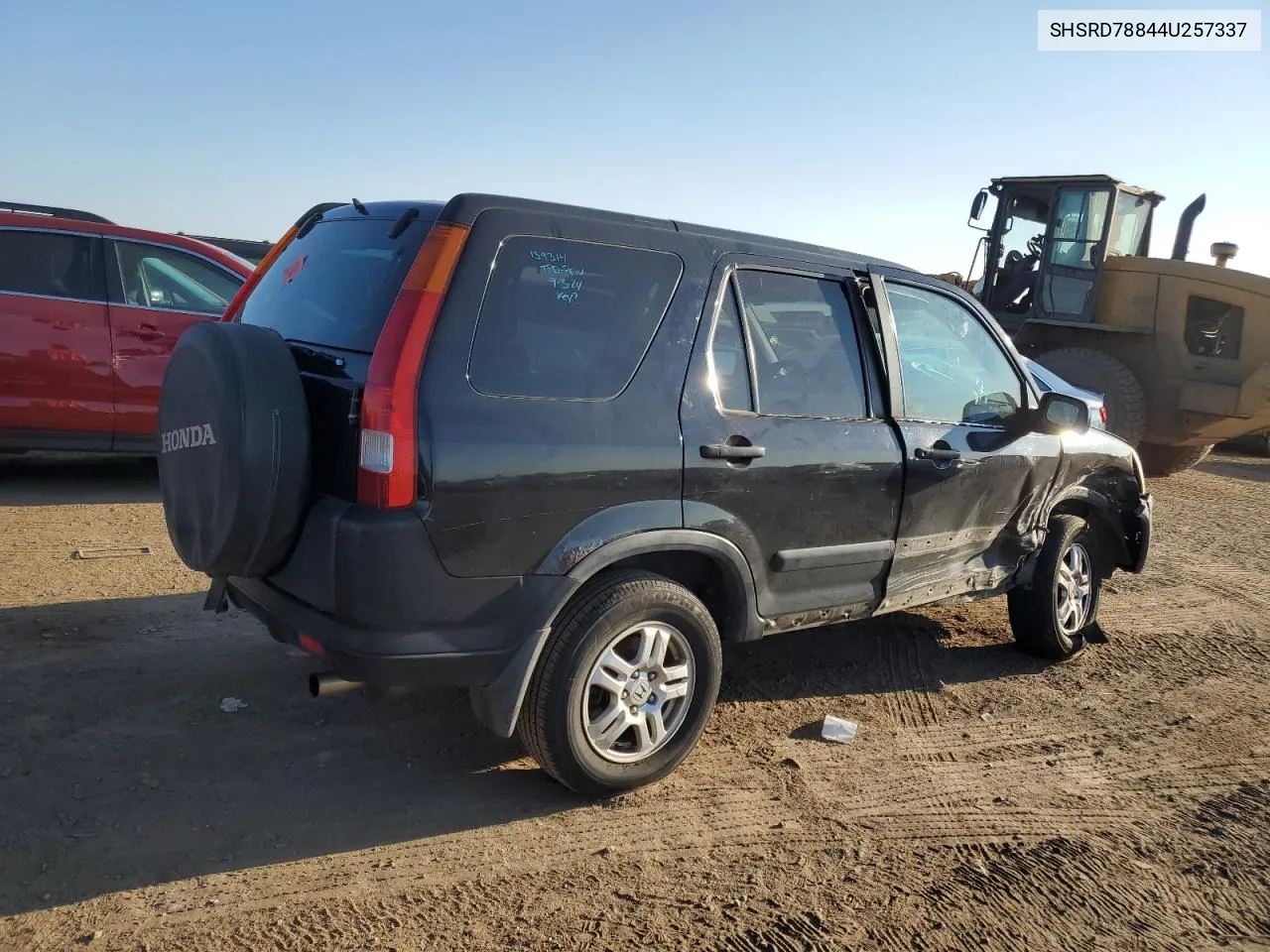 2004 Honda Cr-V Ex VIN: SHSRD78844U257337 Lot: 77129884