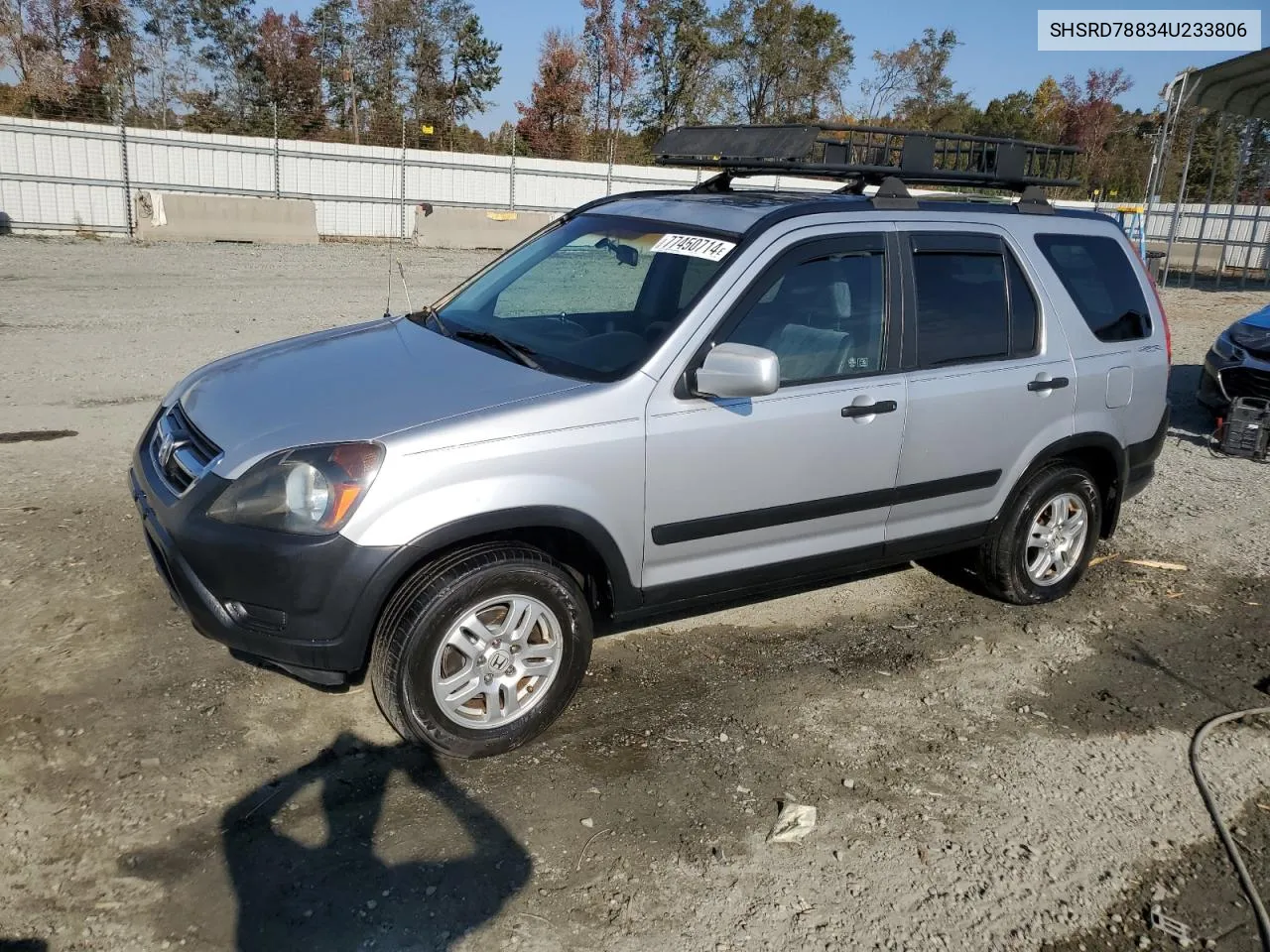 SHSRD78834U233806 2004 Honda Cr-V Ex