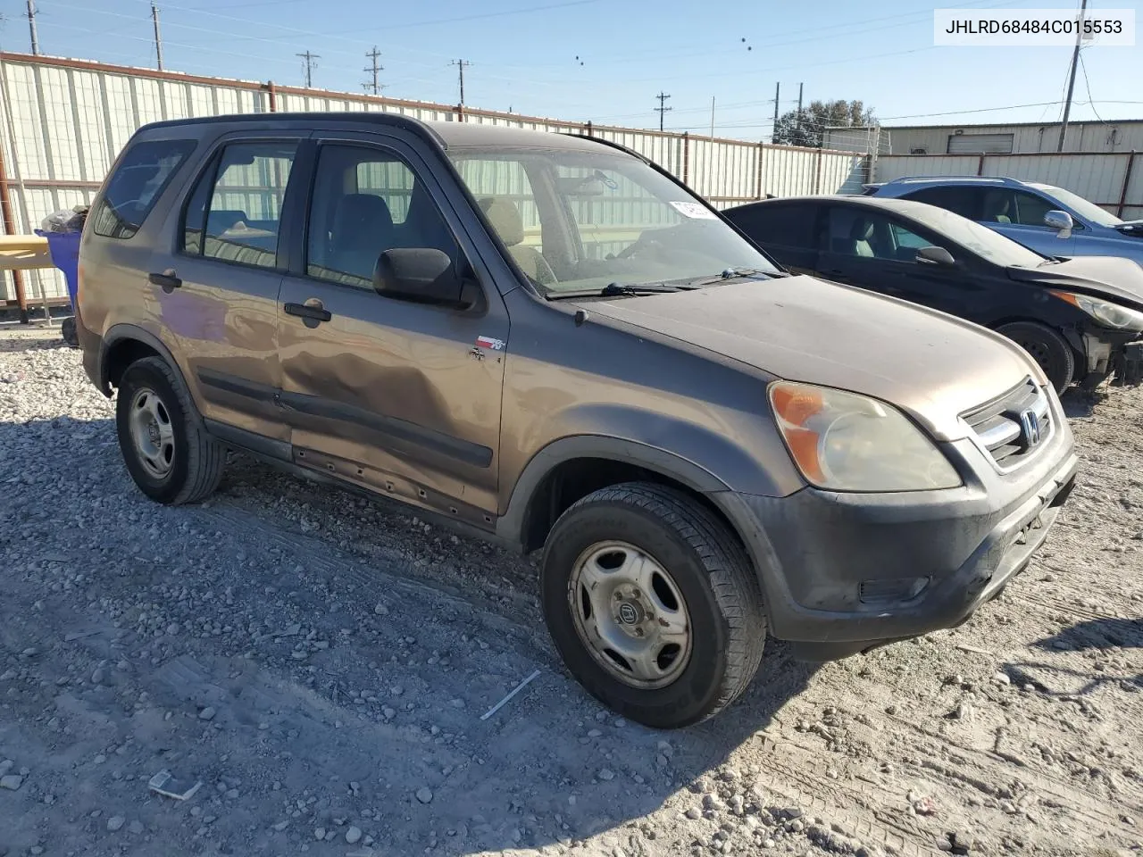 JHLRD68484C015553 2004 Honda Cr-V Lx