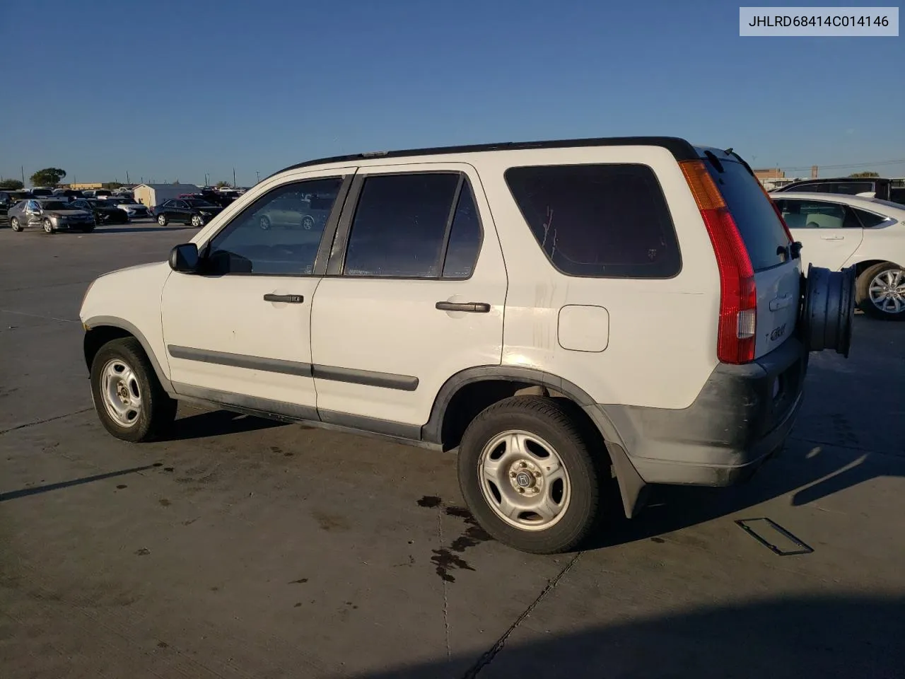 2004 Honda Cr-V Lx VIN: JHLRD68414C014146 Lot: 77540444