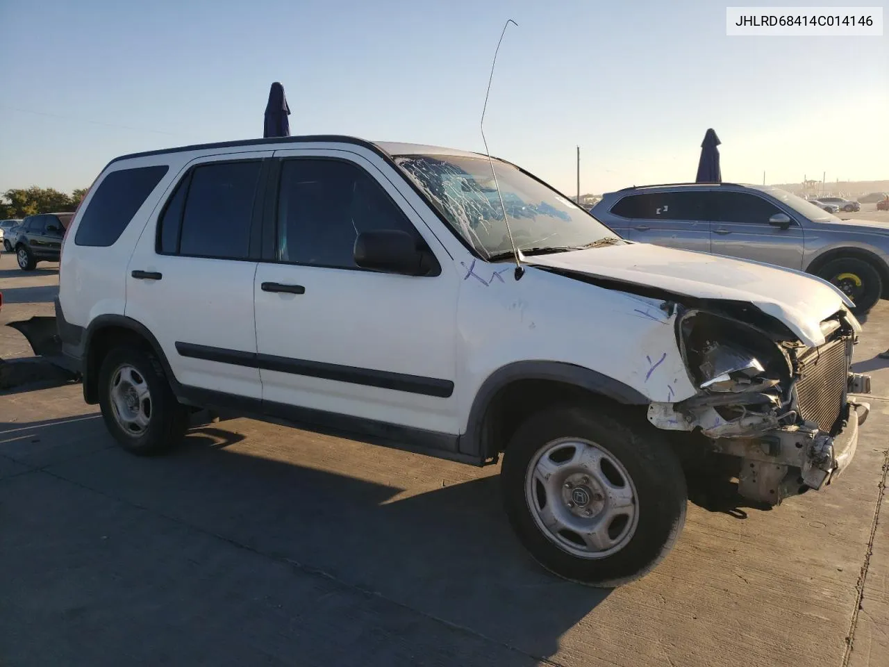 2004 Honda Cr-V Lx VIN: JHLRD68414C014146 Lot: 77540444