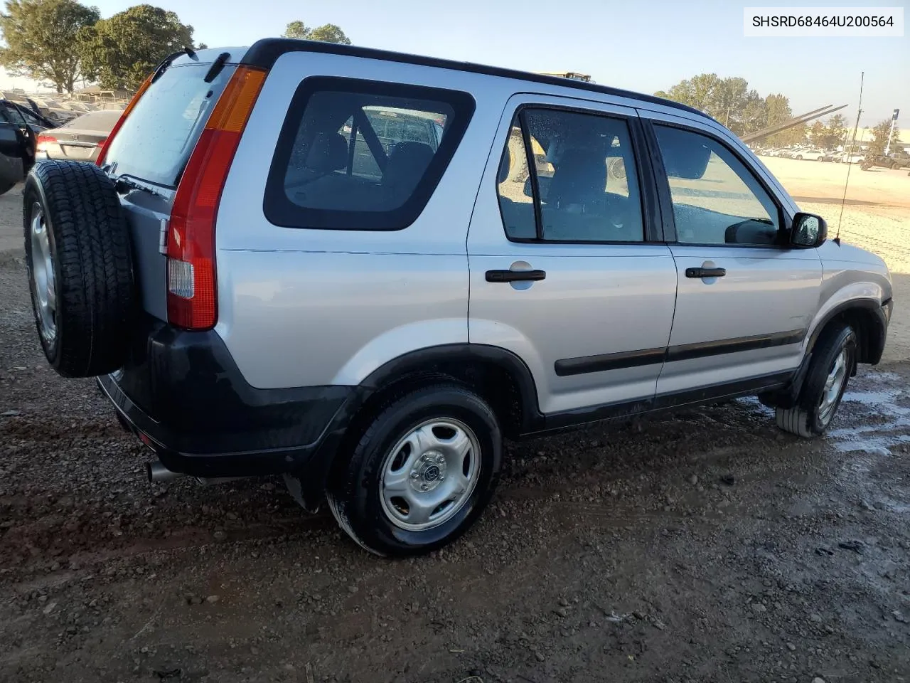 2004 Honda Cr-V Lx VIN: SHSRD68464U200564 Lot: 77628794