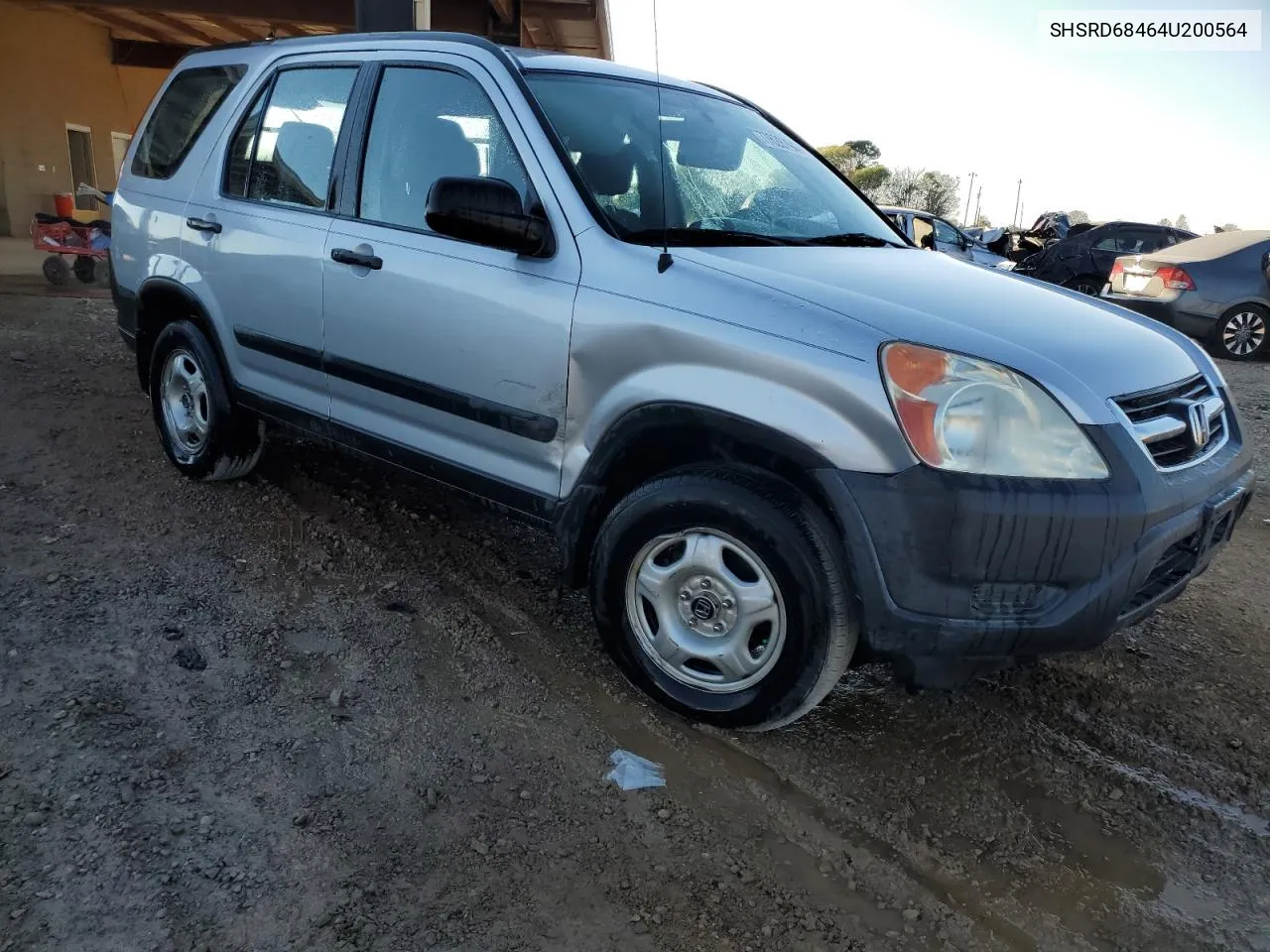 2004 Honda Cr-V Lx VIN: SHSRD68464U200564 Lot: 77628794