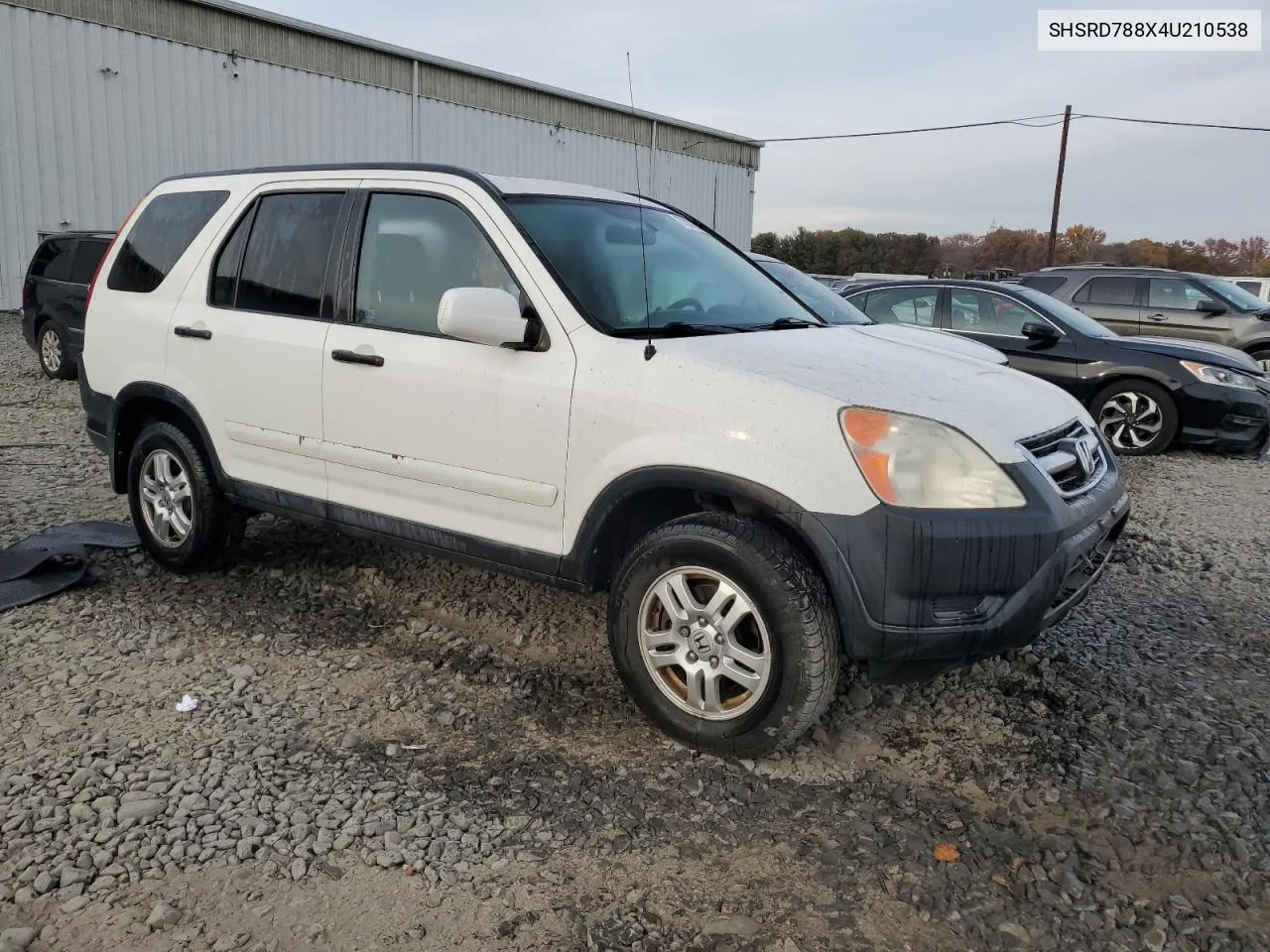 2004 Honda Cr-V Ex VIN: SHSRD788X4U210538 Lot: 78075674