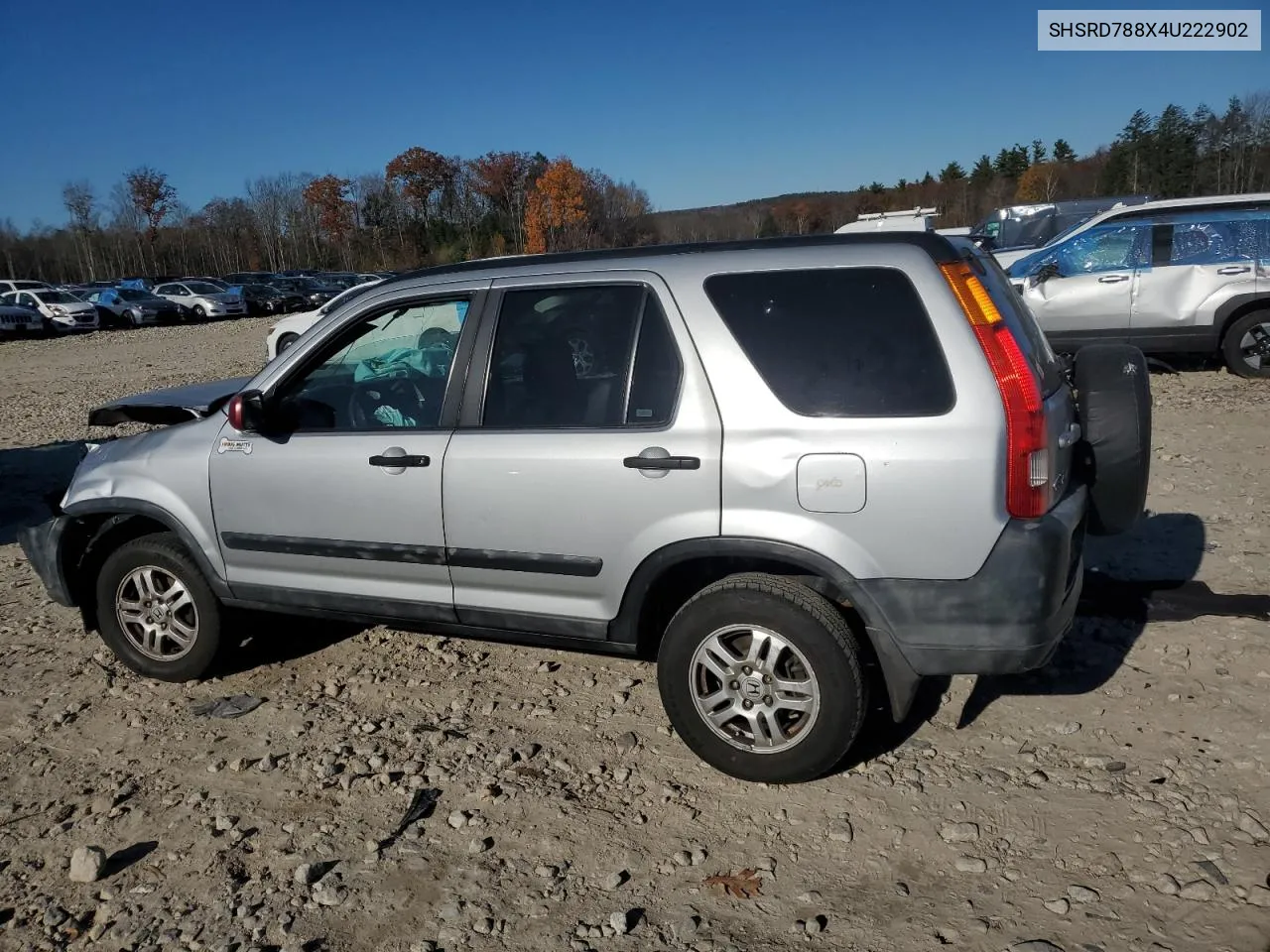 2004 Honda Cr-V Ex VIN: SHSRD788X4U222902 Lot: 78159704