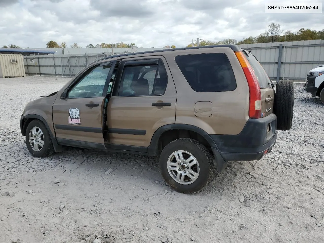 2004 Honda Cr-V Ex VIN: SHSRD78864U206244 Lot: 78277524