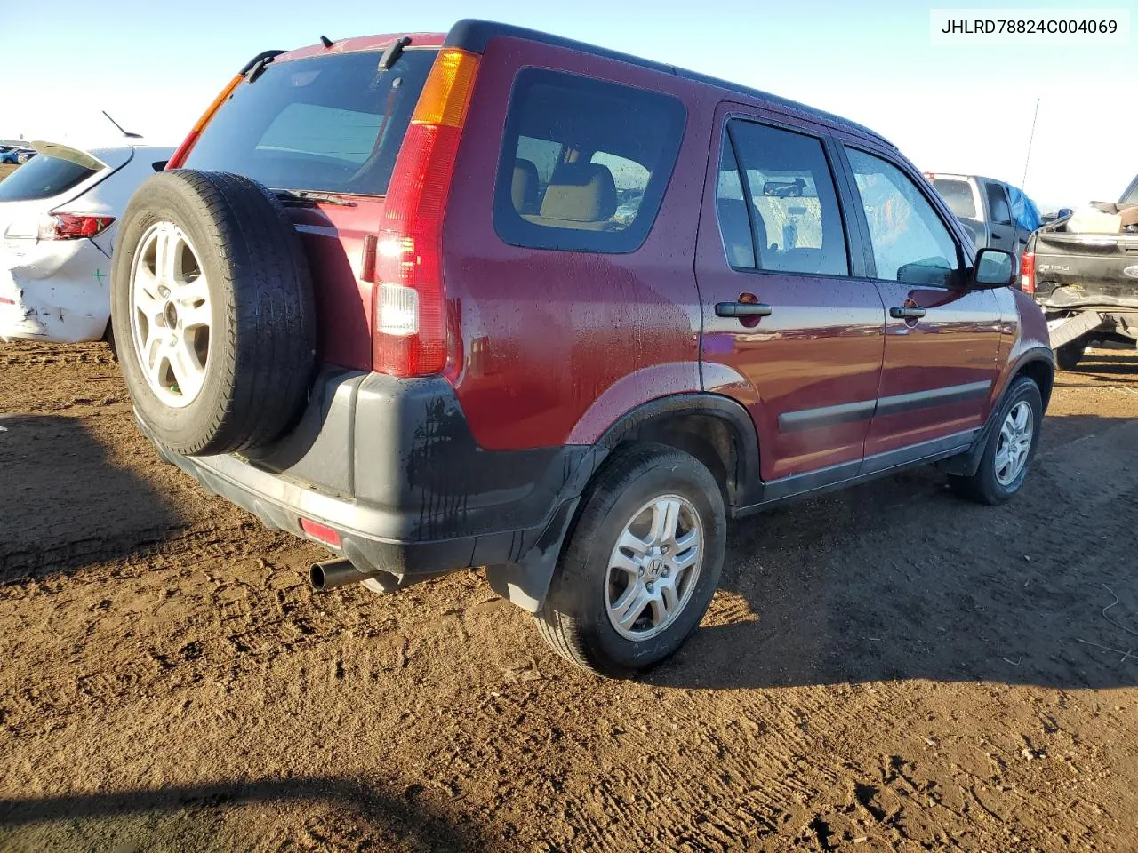 2004 Honda Cr-V Ex VIN: JHLRD78824C004069 Lot: 78823694