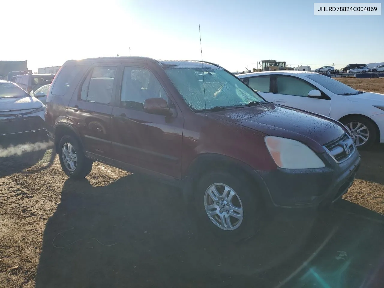 2004 Honda Cr-V Ex VIN: JHLRD78824C004069 Lot: 78823694