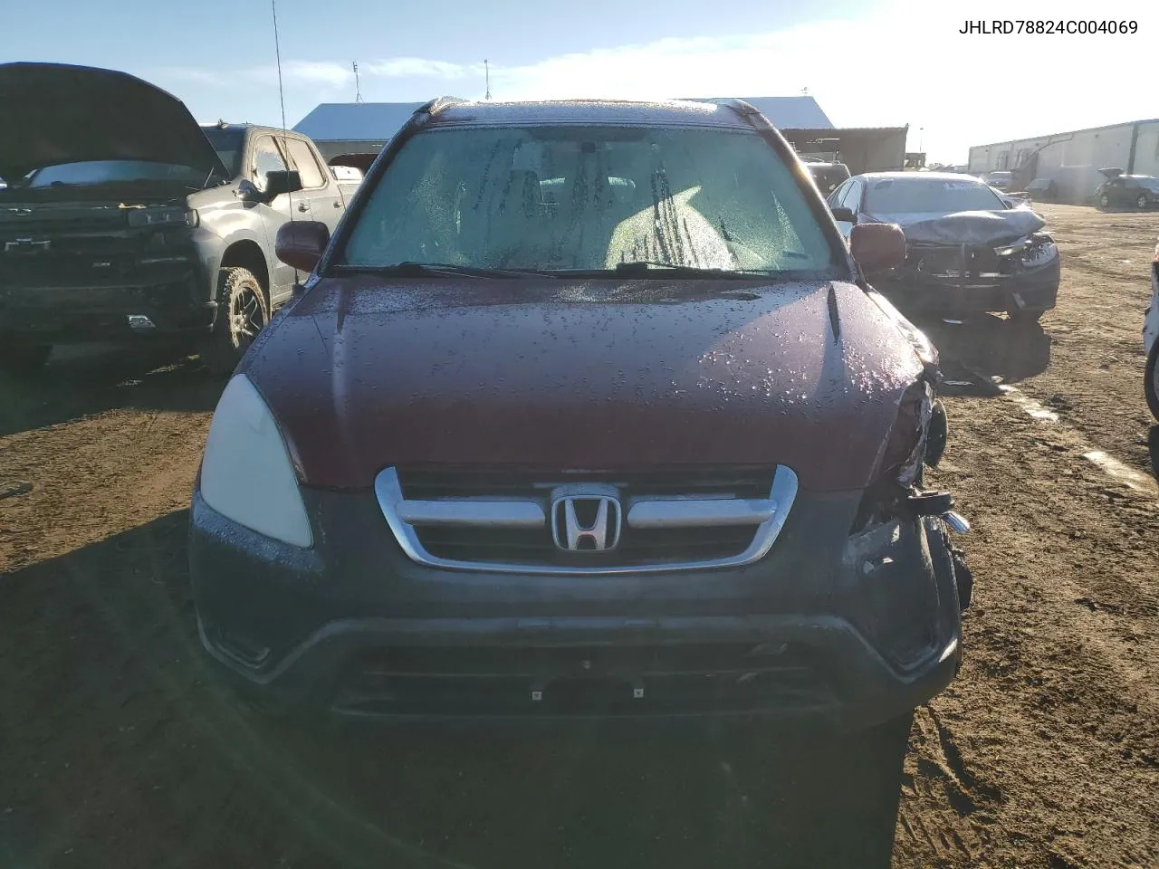 2004 Honda Cr-V Ex VIN: JHLRD78824C004069 Lot: 78823694