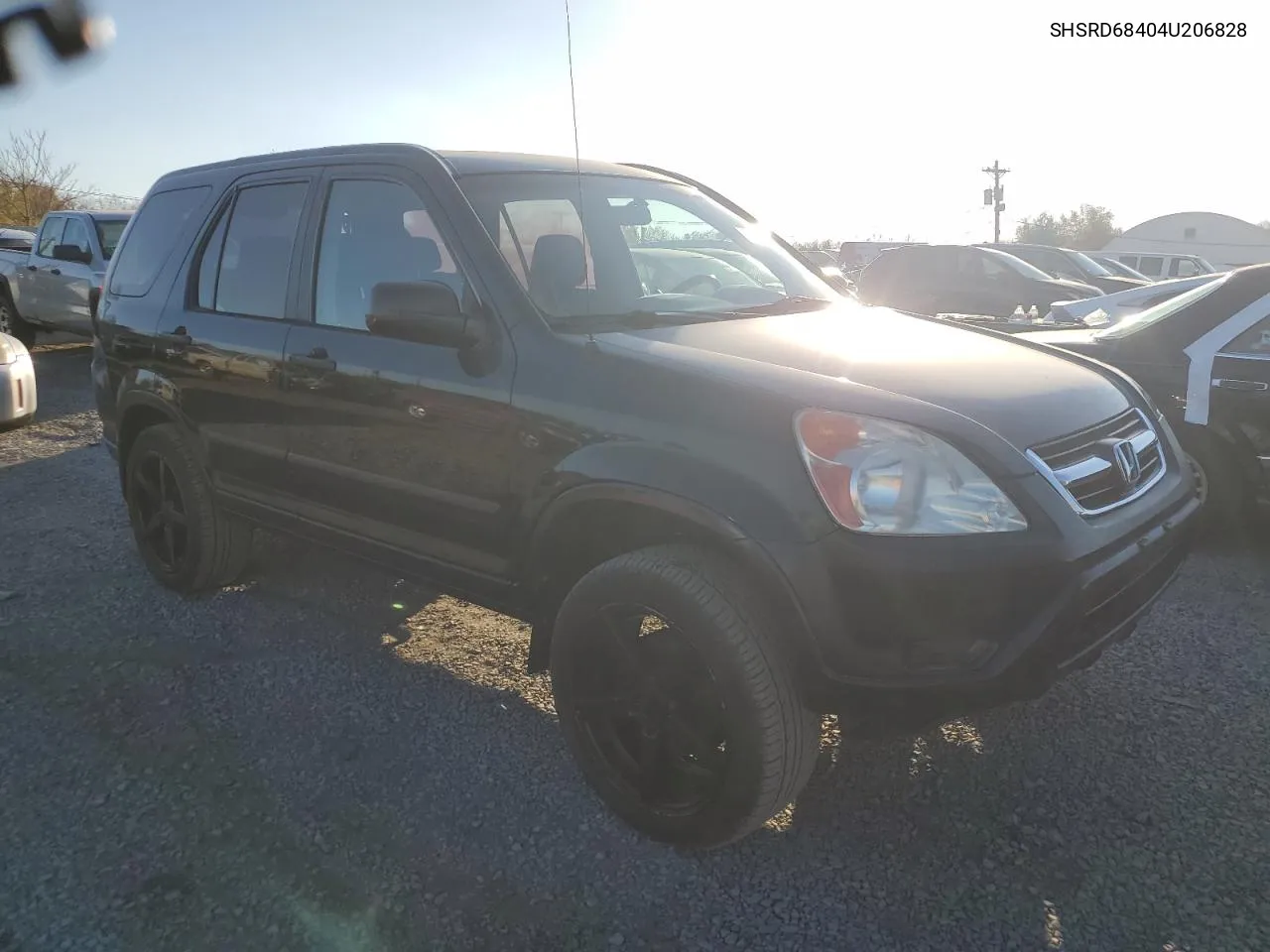 2004 Honda Cr-V Lx VIN: SHSRD68404U206828 Lot: 79463654