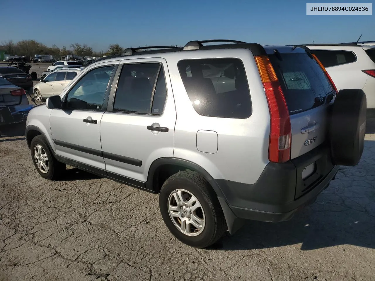 2004 Honda Cr-V Ex VIN: JHLRD78894C024836 Lot: 79498514