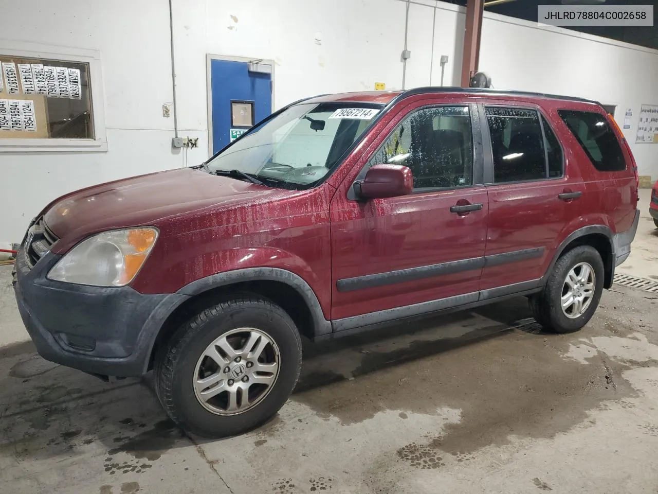 2004 Honda Cr-V Ex VIN: JHLRD78804C002658 Lot: 79567214