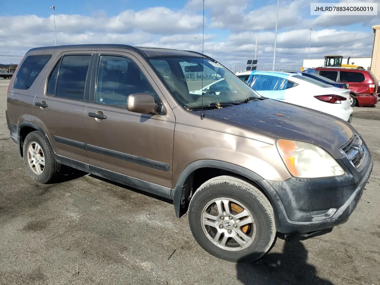 2004 Honda Cr-V Ex VIN: JHLRD78834C060019 Lot: 80134514