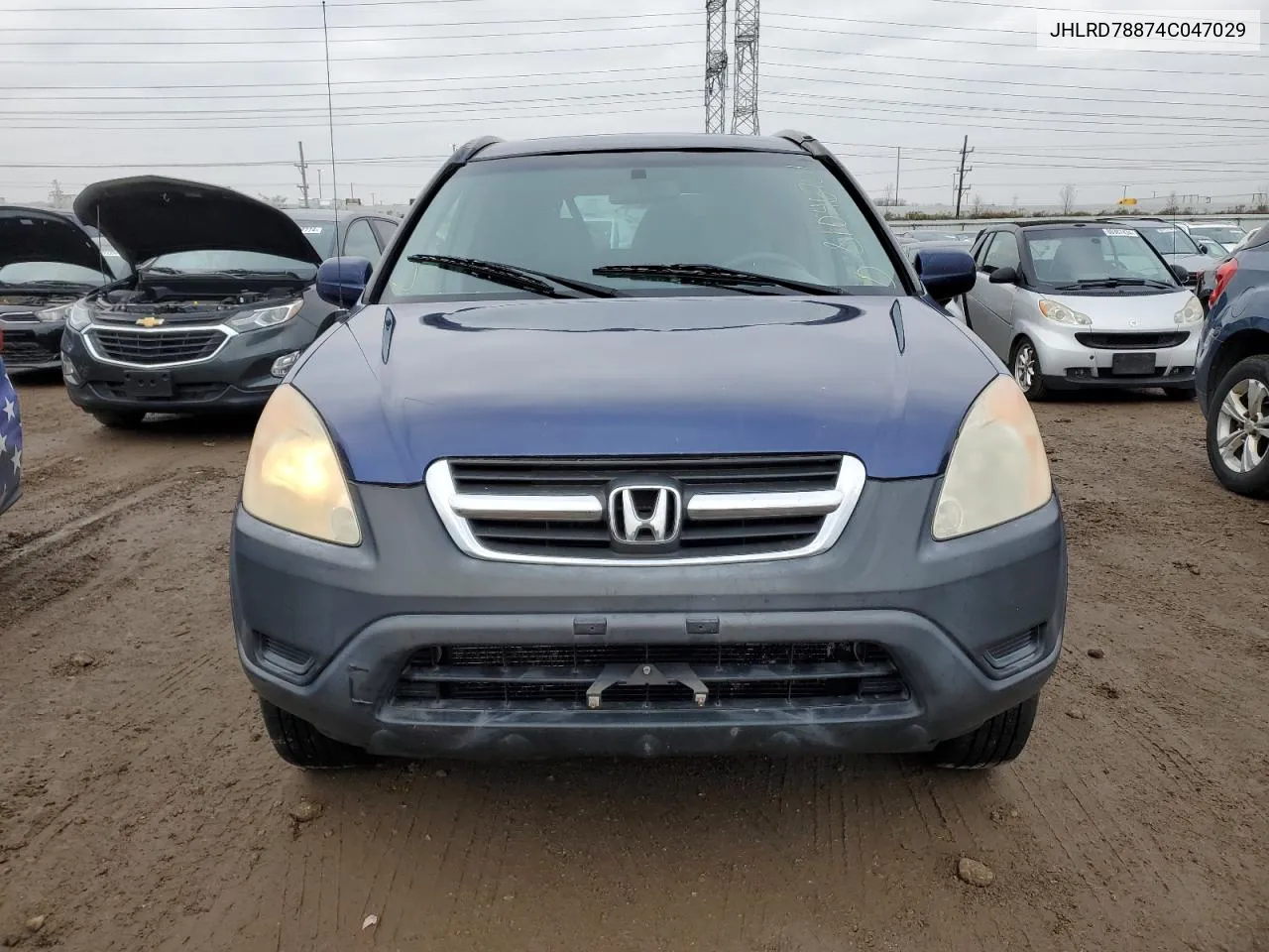 2004 Honda Cr-V Ex VIN: JHLRD78874C047029 Lot: 81046704