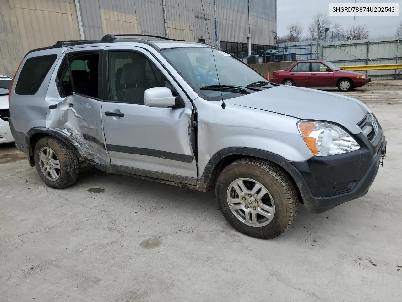 2004 Honda Cr-V Ex VIN: SHSRD78874U202543 Lot: 82939613