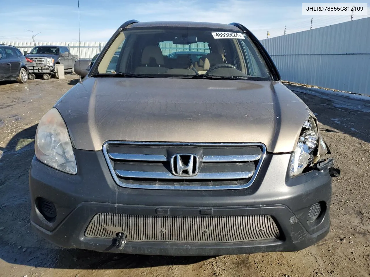 2005 Honda Cr-V Ex VIN: JHLRD78855C812109 Lot: 46593624