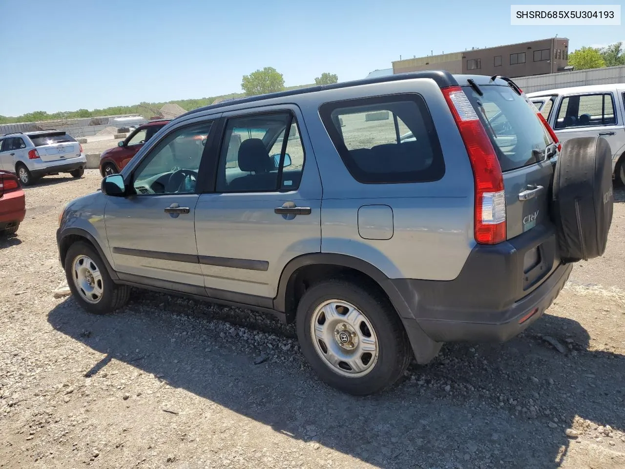 2005 Honda Cr-V Lx VIN: SHSRD685X5U304193 Lot: 52924844