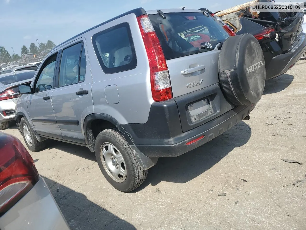 JHLRD68525C016109 2005 Honda Cr-V Lx