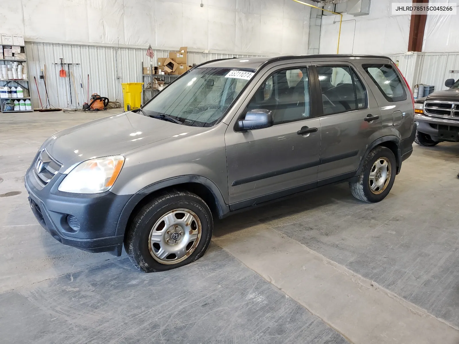 2005 Honda Cr-V Lx VIN: JHLRD78515C045266 Lot: 56311074