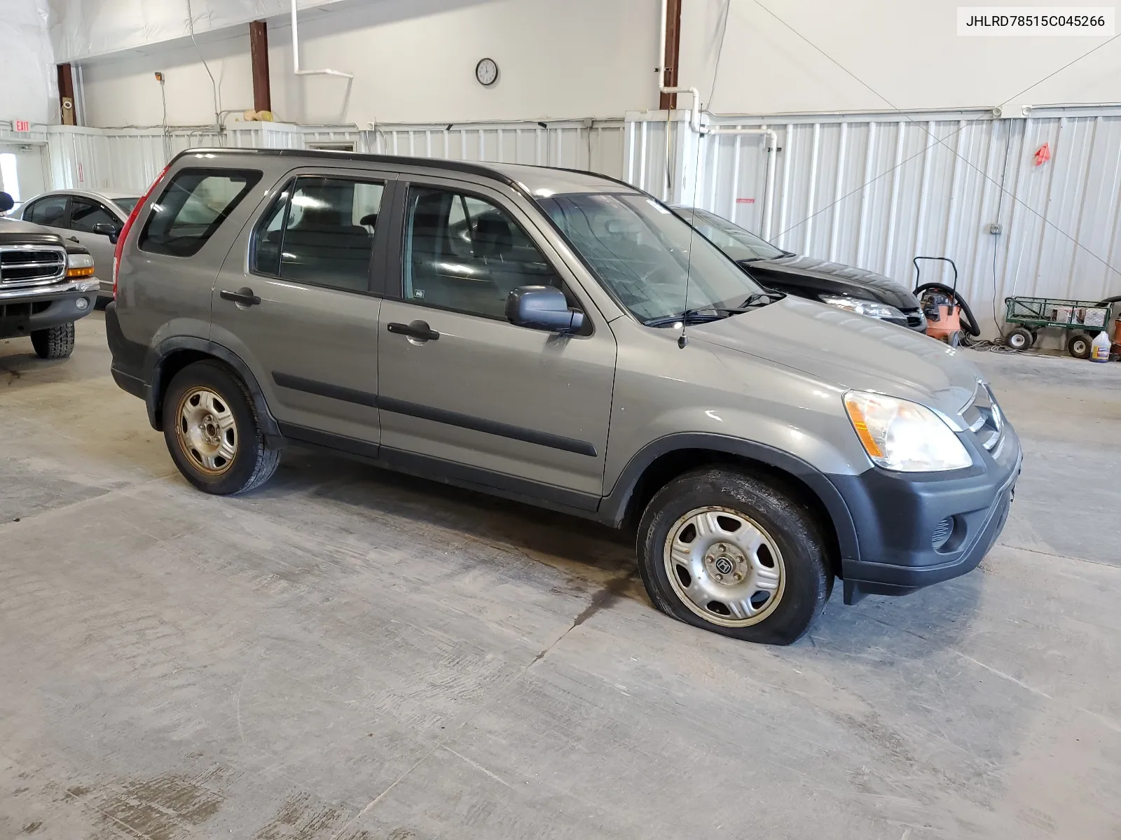 2005 Honda Cr-V Lx VIN: JHLRD78515C045266 Lot: 56311074