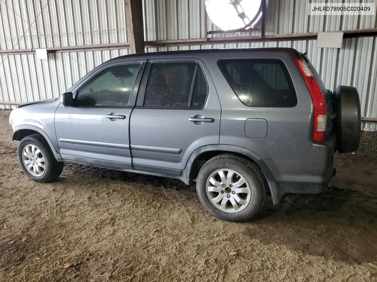 2005 Honda Cr-V Se VIN: JHLRD78905C020409 Lot: 63201374