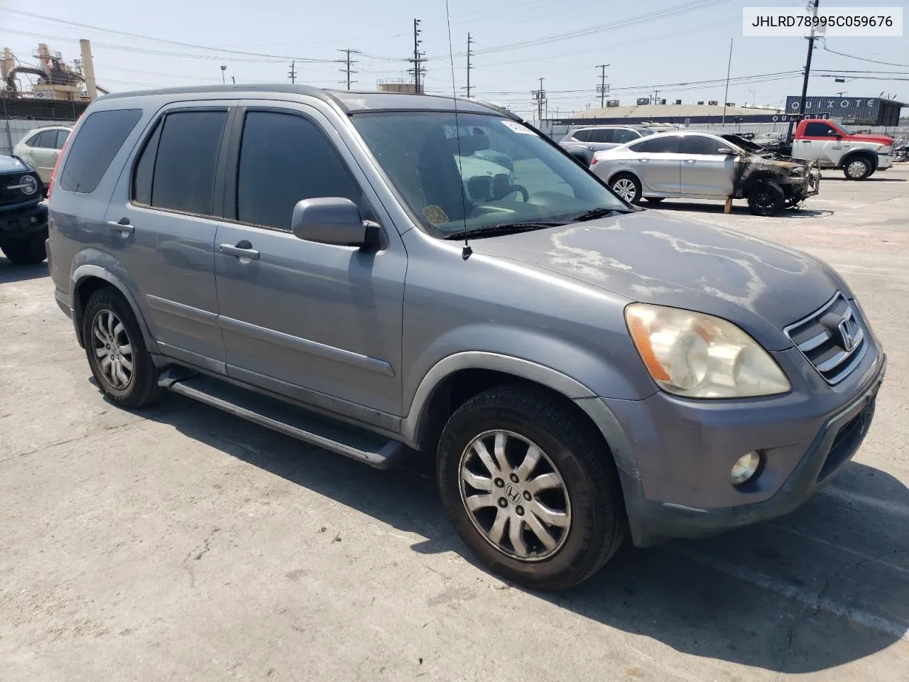 JHLRD78995C059676 2005 Honda Cr-V Se