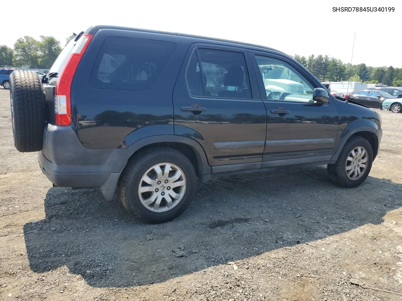 2005 Honda Cr-V Ex VIN: SHSRD78845U340199 Lot: 64824094