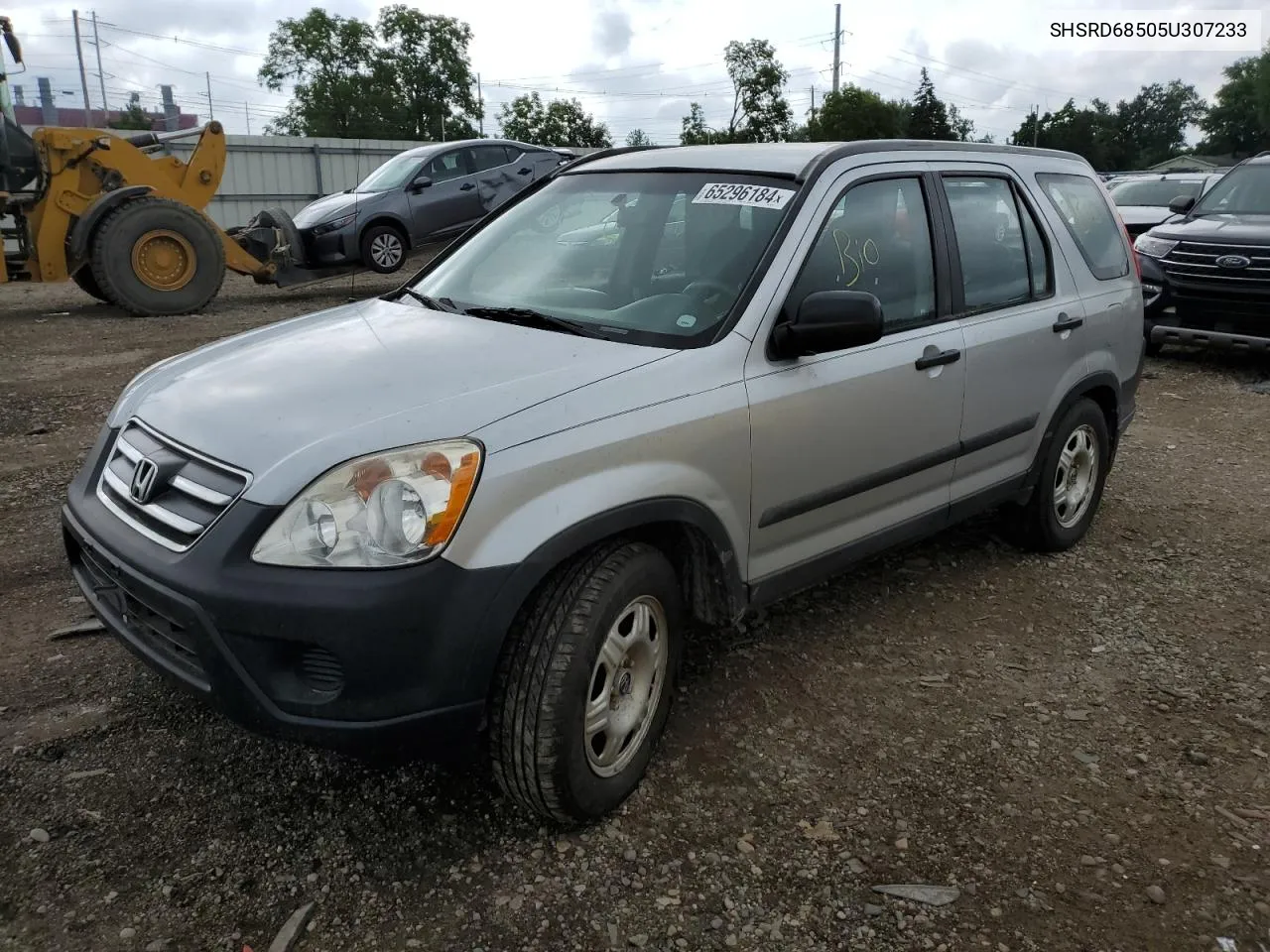 2005 Honda Cr-V Lx VIN: SHSRD68505U307233 Lot: 65296184