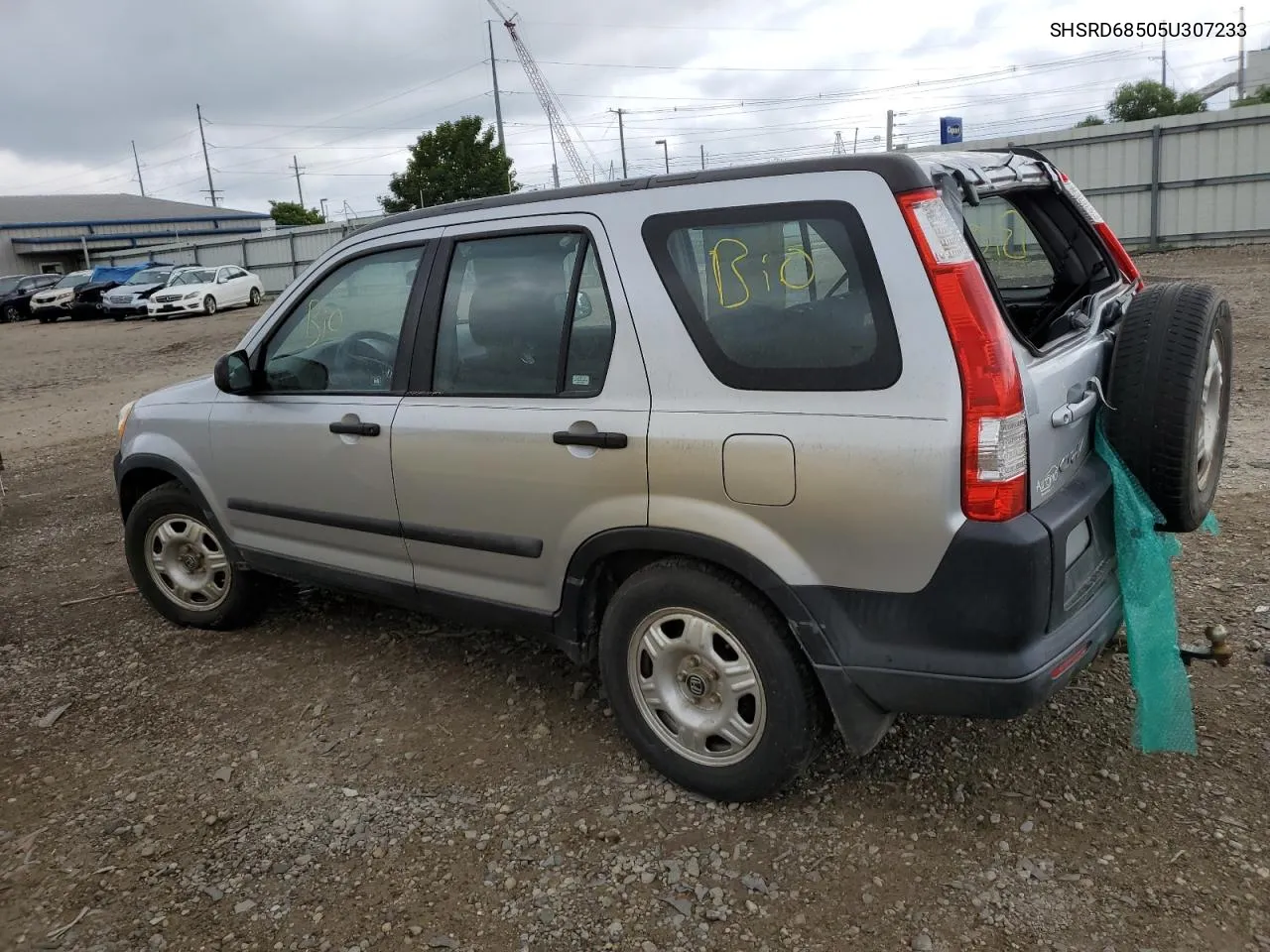 2005 Honda Cr-V Lx VIN: SHSRD68505U307233 Lot: 65296184