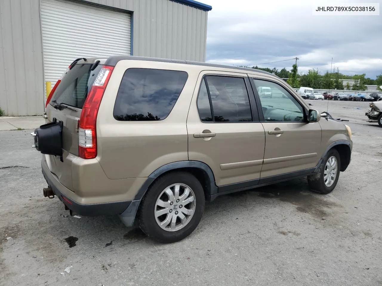 2005 Honda Cr-V Se VIN: JHLRD789X5C038156 Lot: 65359034