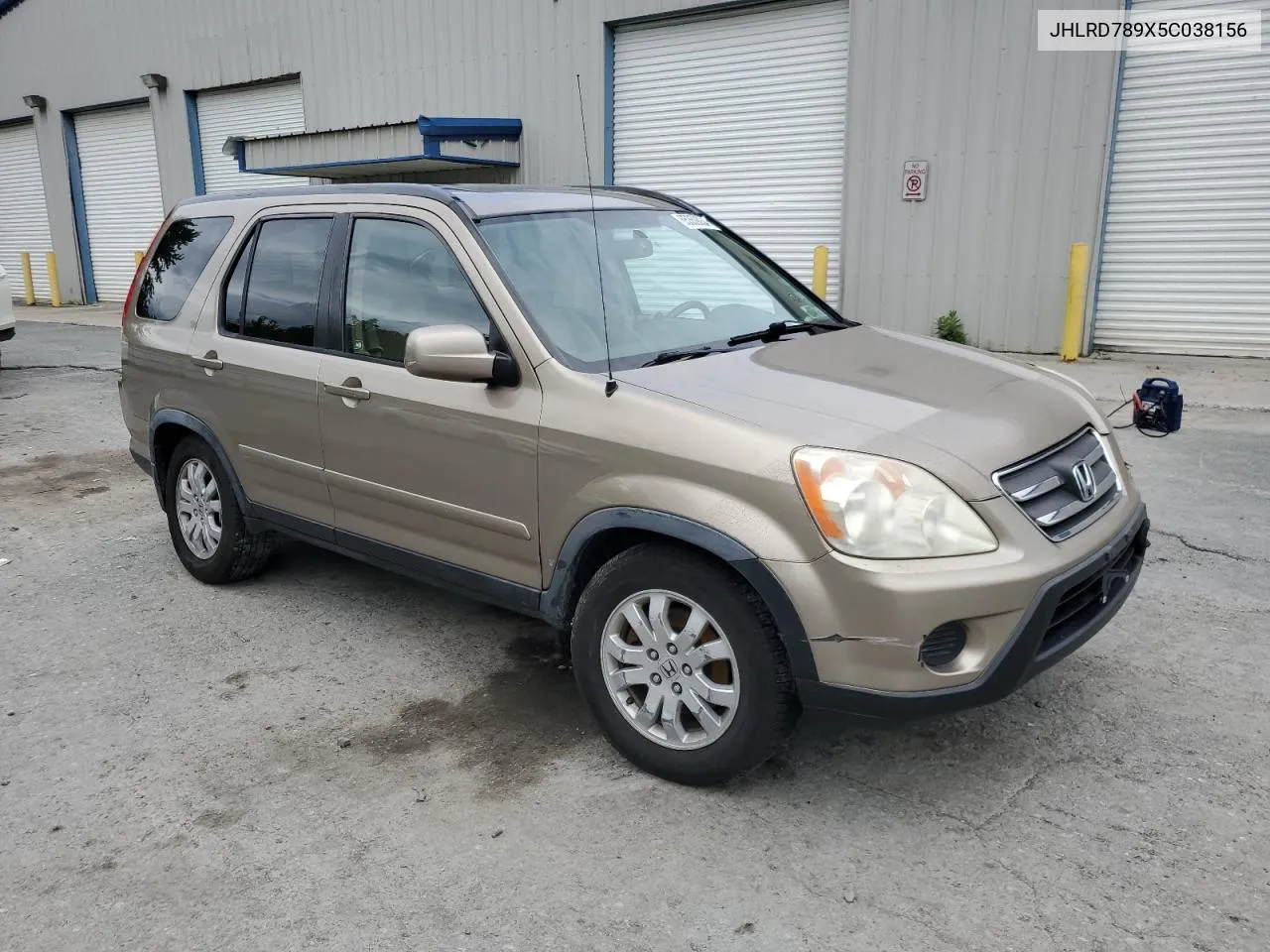 2005 Honda Cr-V Se VIN: JHLRD789X5C038156 Lot: 65359034