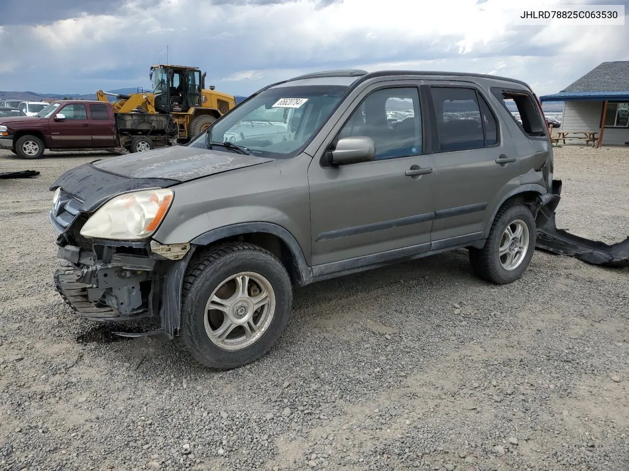 2005 Honda Cr-V Ex VIN: JHLRD78825C063530 Lot: 65620784