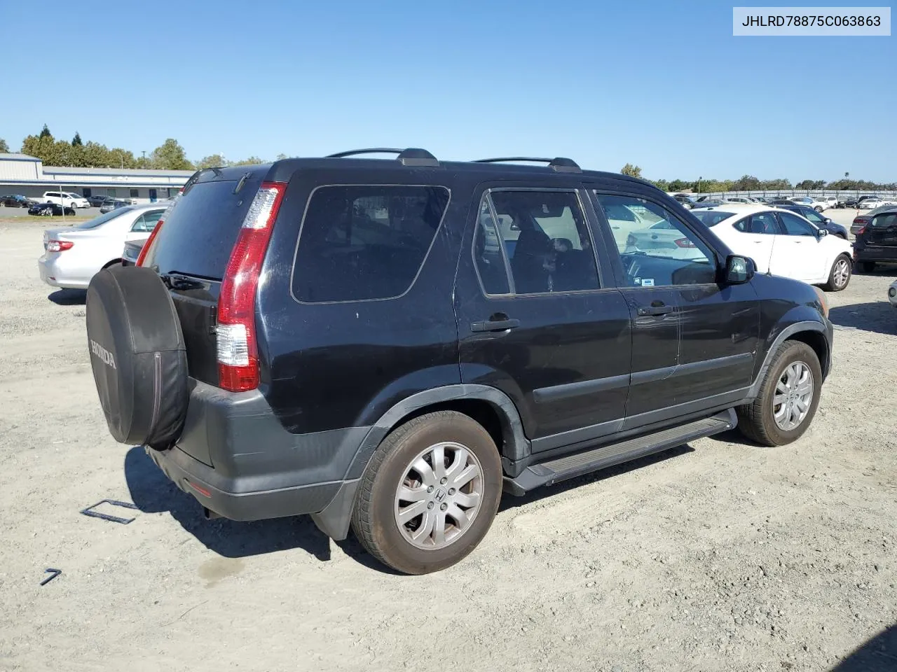 2005 Honda Cr-V Ex VIN: JHLRD78875C063863 Lot: 67000334