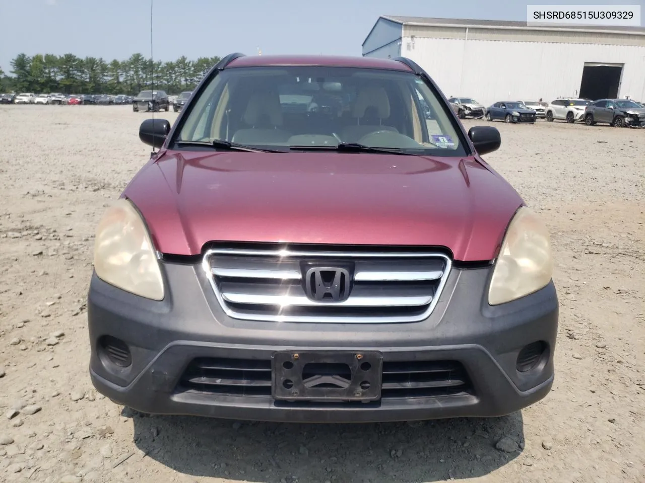 2005 Honda Cr-V Lx VIN: SHSRD68515U309329 Lot: 67745274