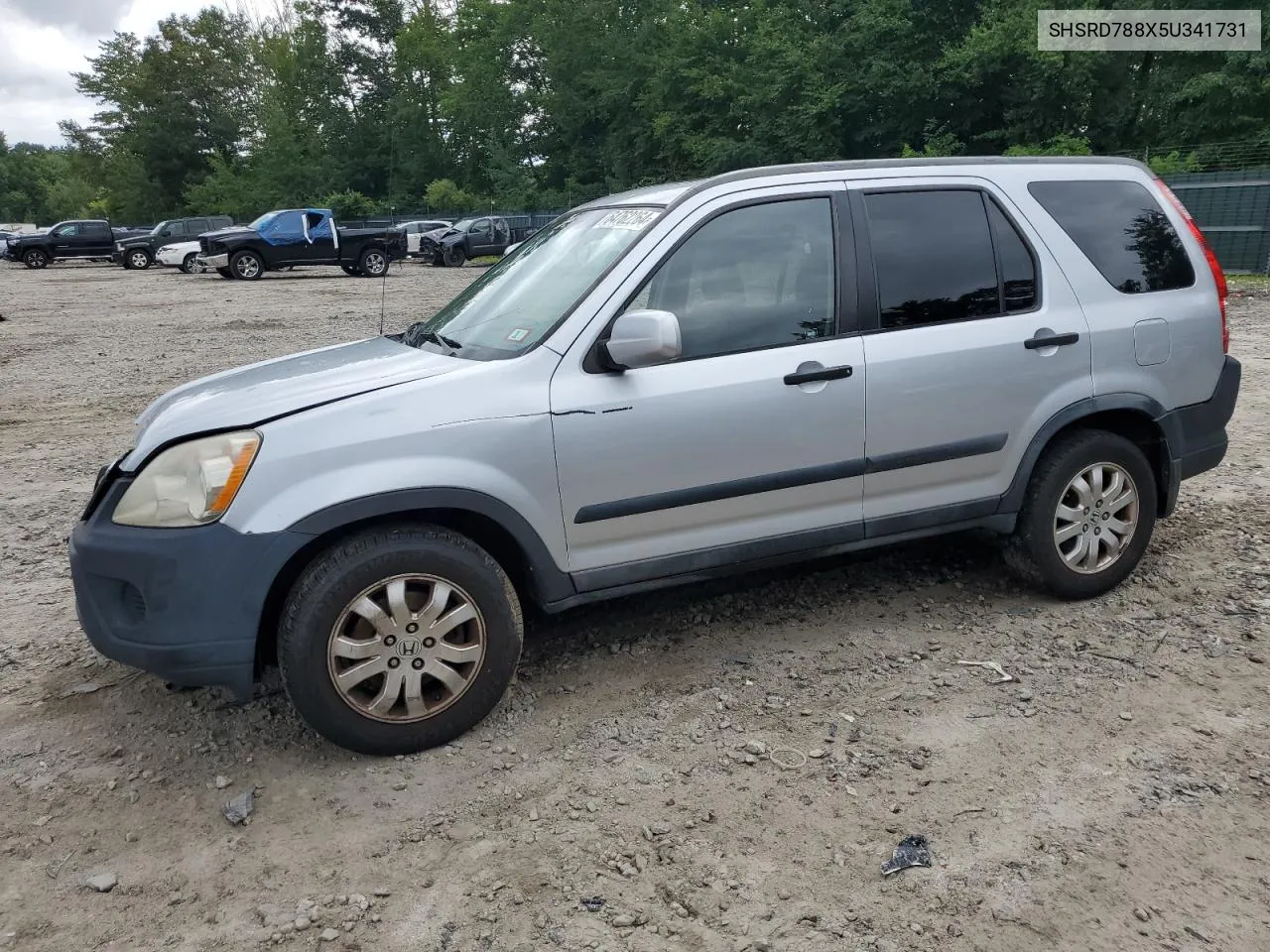 2005 Honda Cr-V Ex VIN: SHSRD788X5U341731 Lot: 67819944