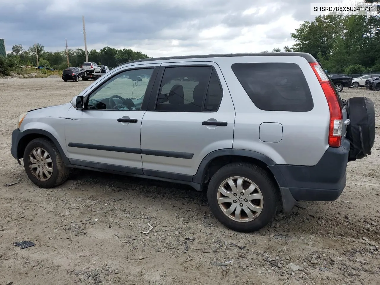 2005 Honda Cr-V Ex VIN: SHSRD788X5U341731 Lot: 67819944