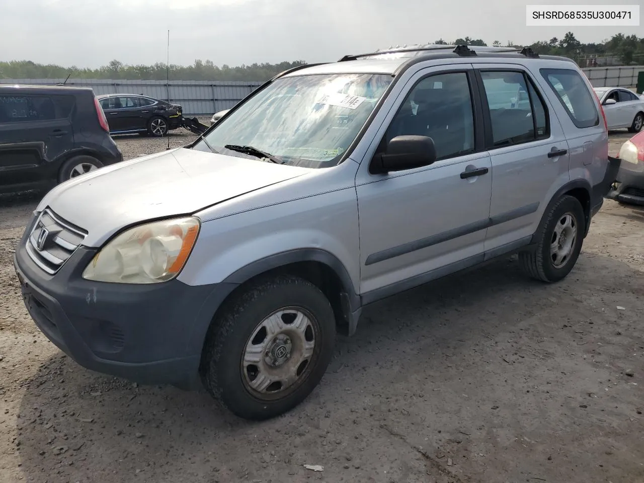 2005 Honda Cr-V Lx VIN: SHSRD68535U300471 Lot: 68539314