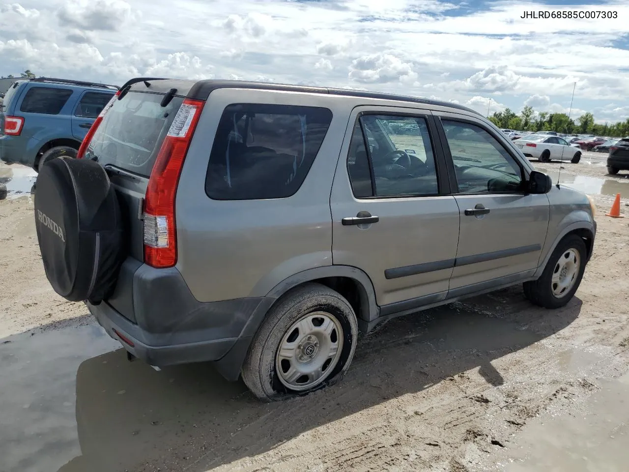 2005 Honda Cr-V Lx VIN: JHLRD68585C007303 Lot: 69715744