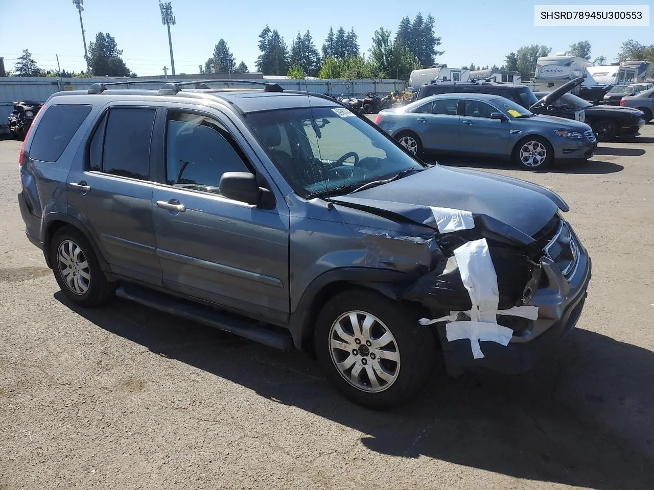 2005 Honda Cr-V Se VIN: SHSRD78945U300553 Lot: 69888084