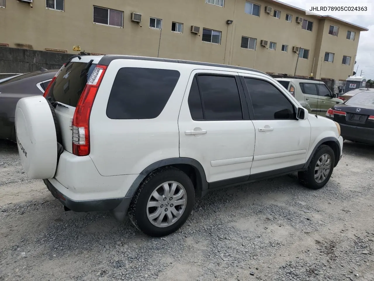 2005 Honda Cr-V Se VIN: JHLRD78905C024363 Lot: 70370434