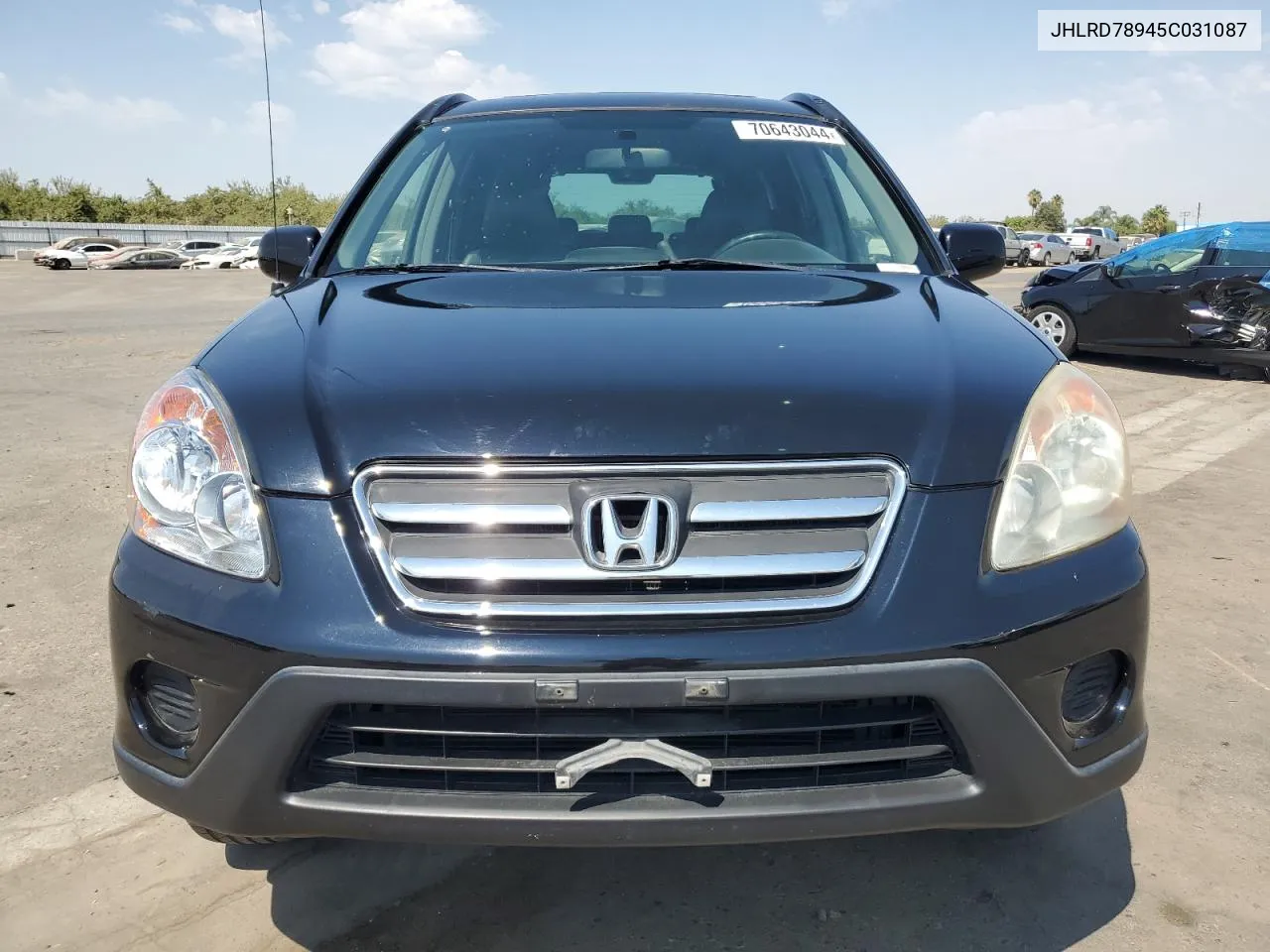 2005 Honda Cr-V Se VIN: JHLRD78945C031087 Lot: 70643044