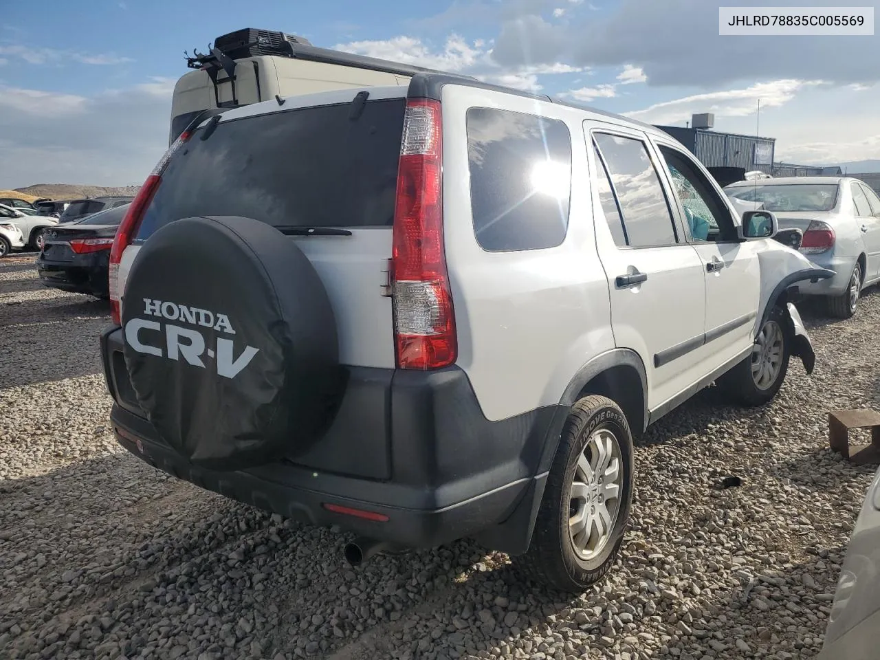 JHLRD78835C005569 2005 Honda Cr-V Ex