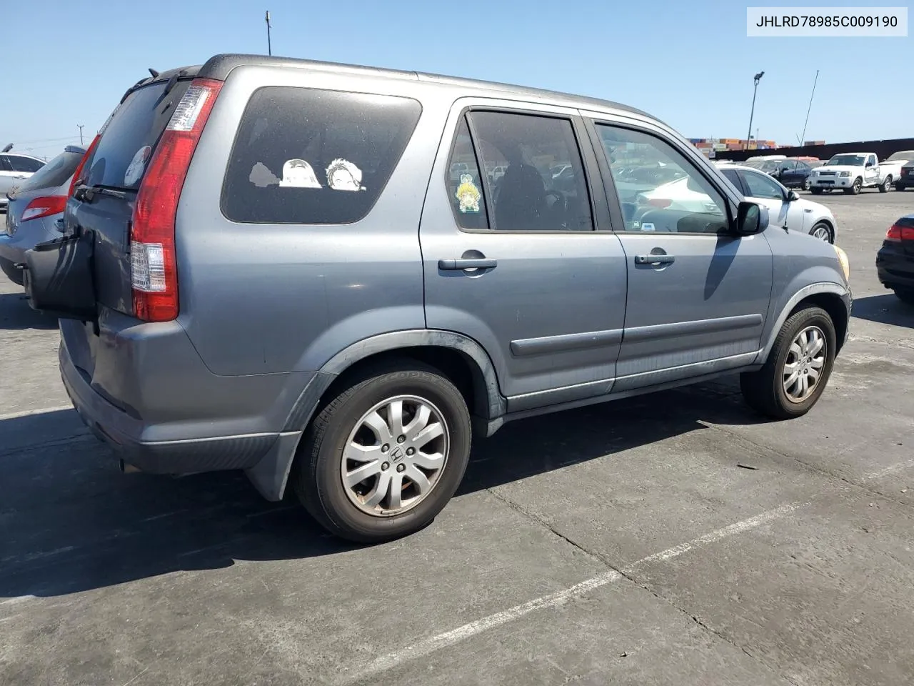 JHLRD78985C009190 2005 Honda Cr-V Se